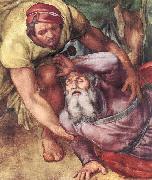 Michelangelo Buonarroti The Conversion of Saul painting